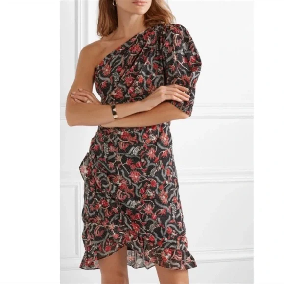 【関税&送料込】Isabel Marant One-Shoulder Ethel Dress In Li Isabel Marant | Dresses | Isabel Marant Etoile Esther One